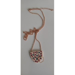 Long Necklace with splashes ΚΟΣΜΗΜΑΤΑ